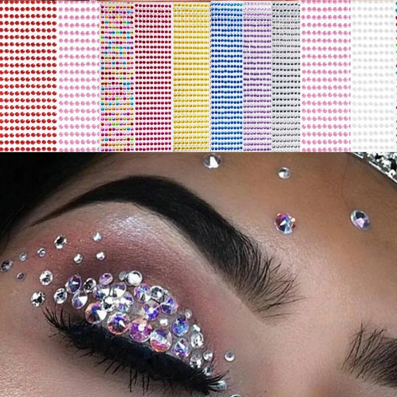 Festival hotsell glitter stickers