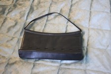Sac à main Nina Ricci cuir noir 34x15cm