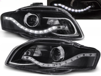 Scheinwerfer Paar Audi A4 B7 04-08 Daylight LED Schwarz