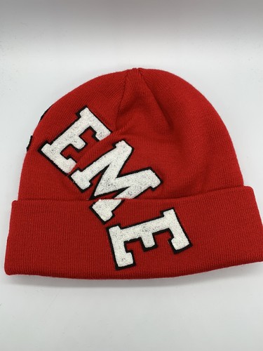 Supreme Big Script New Era Beanie Hat 