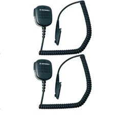 Motorola Tanapa HMN9052E Windporting RSM Remote Speaker Microphone FM Rated, 2Pc