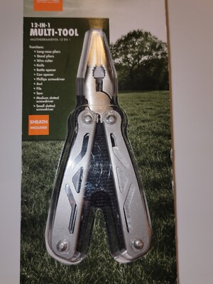 OZARK TRAIL Multi-tool 12 Tool Saw Knife Philips Screwdriver New
