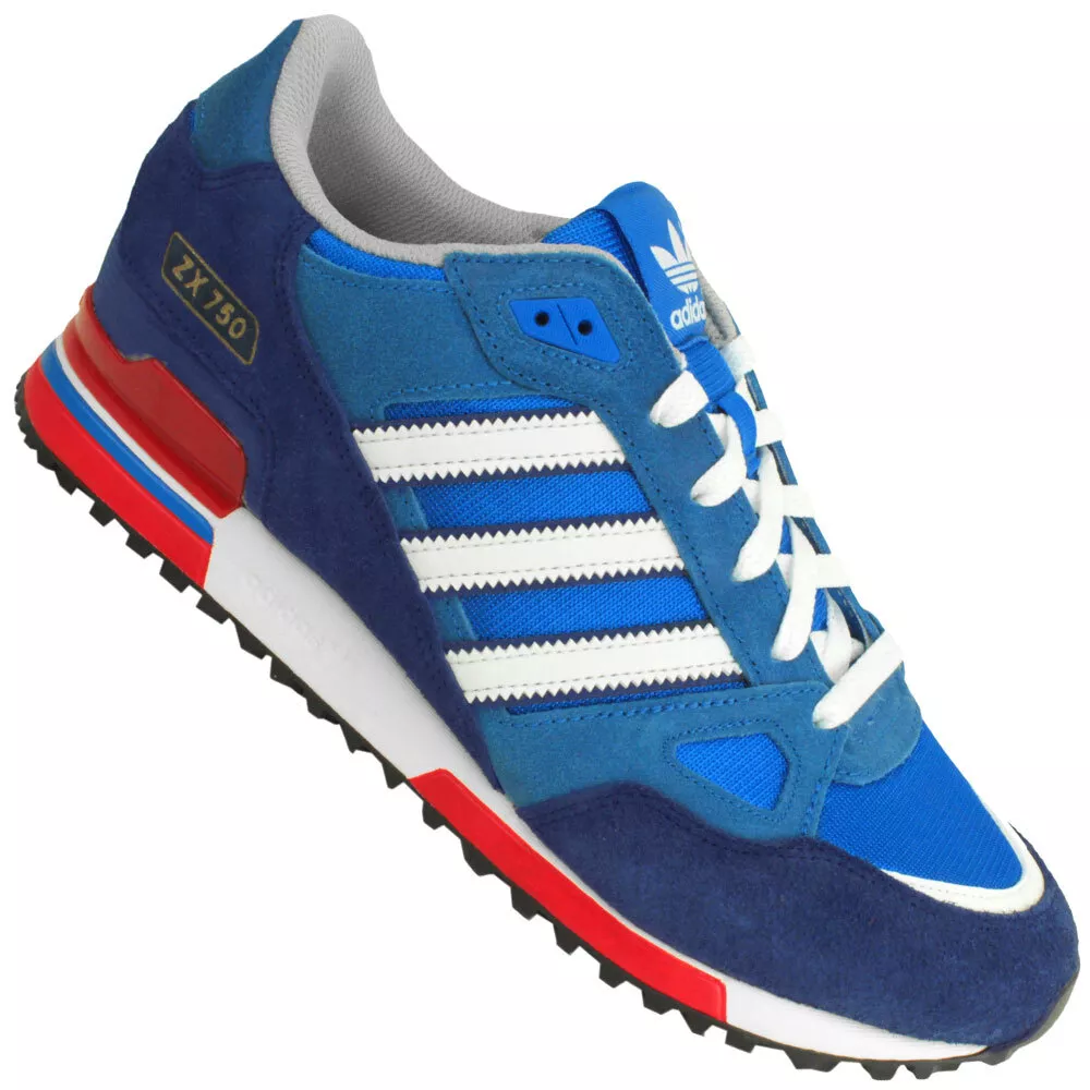 adidas Originals ZX 750 Men's Trainers - Bluebird/White - G96718 - Size UK  7-12