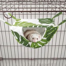 Guinea Pig Rat Hammock Hamster Ferret Hanging Nest Mice Bed Toys Warmer House`