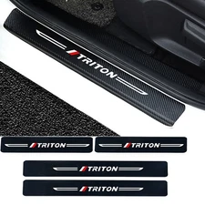 For 2024 Mitsubishi Triton Accessories Door Sill Protector Scuff Plate Cover