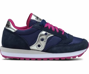 saucony jazz blu e argento