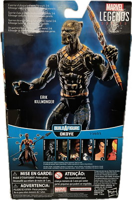Marvel Legends Black Panther Okoye Baf Wave Eric Killmonger 6