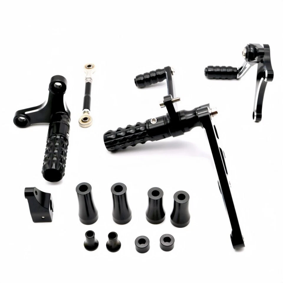 Black Rear Controls Kit for Harley Sportster XL1200/883 2014-2022​ Foto 2 de 4