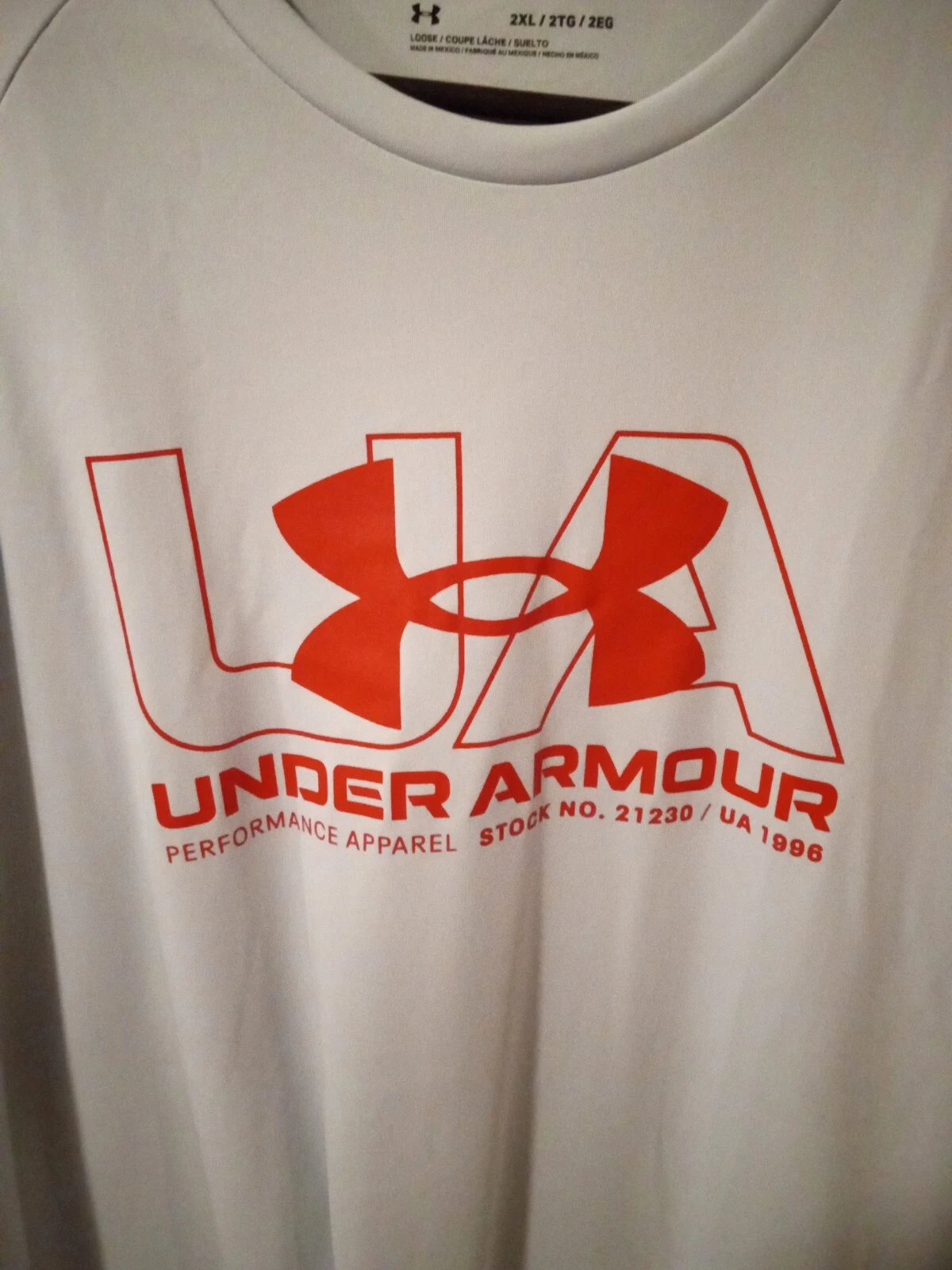 Under Armour Short-Sleeve Men's T-Shirt -Grey XXL
