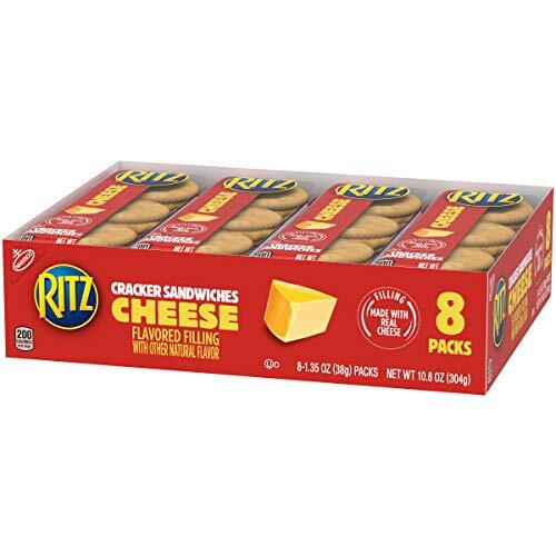 RITZ Cheese Sandwich Crackers, 48 Snack Packs (6 Boxes) - Picture 11 of 12
