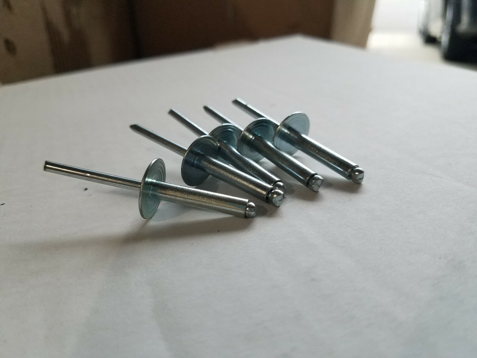 QTY:2000 BBI PROFERRED RIVETS SBS6-12L 3/16X 0.925 BLIND RIVETS STEEL ...