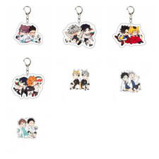 Haikyuu Series Acrylic Keychain Bag Pendant Collect Cartoon Game Gift Widget