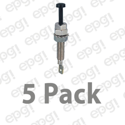 5 PACK - N/O DOOR/HOOD PIN SWITCH POLY CARBONATE SHAFT 2.75'' LENGTH#PSP-5-5PK