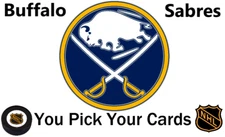 You Pick Your Cards - Buffalo Sabres Team - NHL Hockey Card Selection