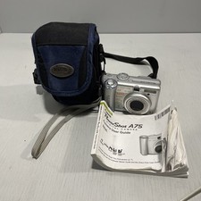 Canon Power Shot A75 Digital Camera Silver SPARES OR REPAIR SEE DESCRIPTION