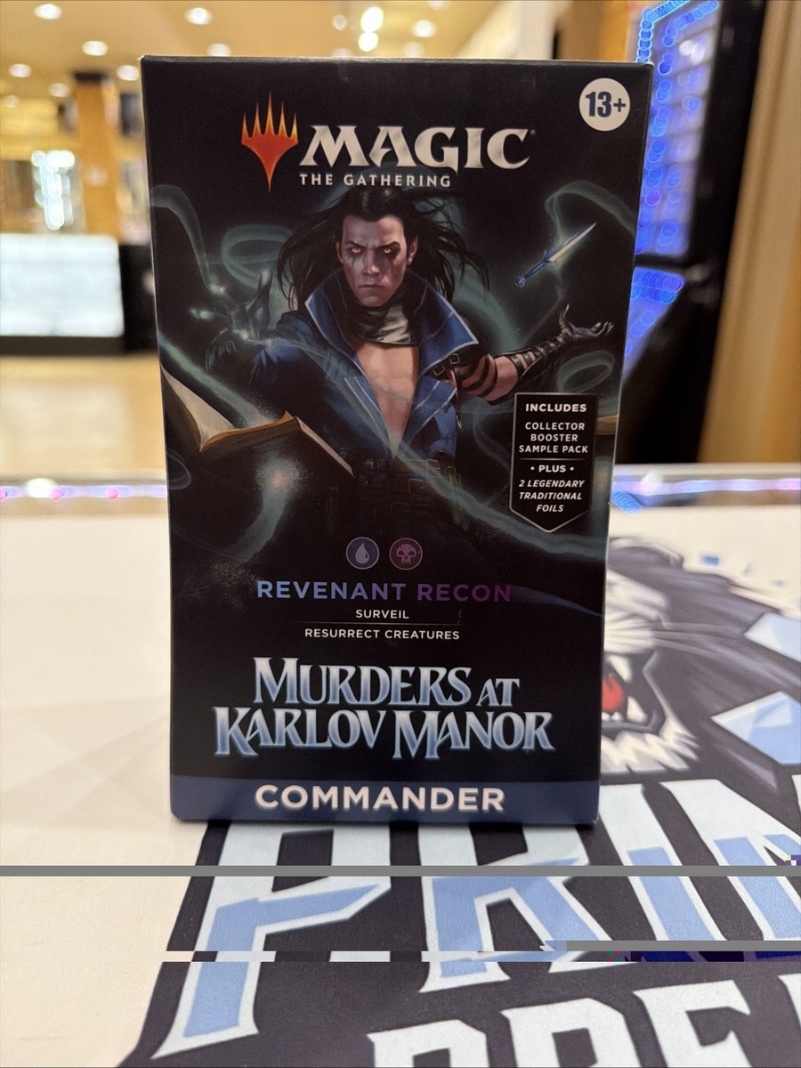 mtg karlov manor commander deck MTG Murders at Karlov Manor: Deadly Disguise Commander Deck – Ventura Games