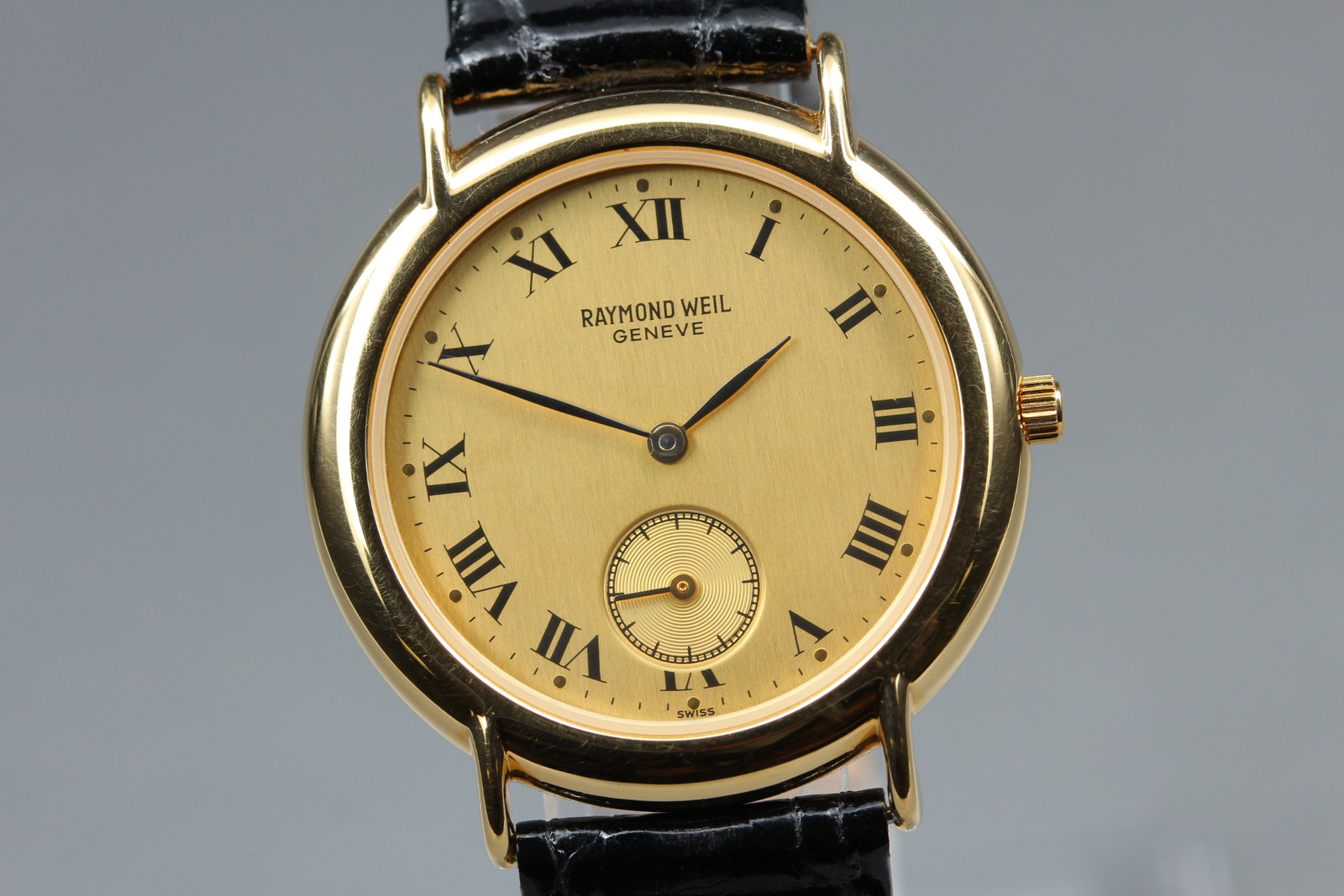 Vintage [Near MINT] RAYMOND WEIL GENEVE 9808 Qz 32mm … - Gem