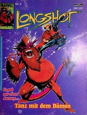 Longshot 3 - Tanz mit dem Dämon - Bastei Marvel Comic - B+/A/B+