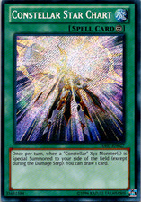 HA07-EN027 Constellar Star Chart Secret Rare Unlim Edition NM Yugioh Card