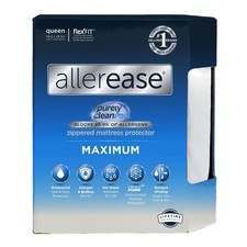 Allerease Queen Maximum Waterproof Allergy and Bedbug Protection