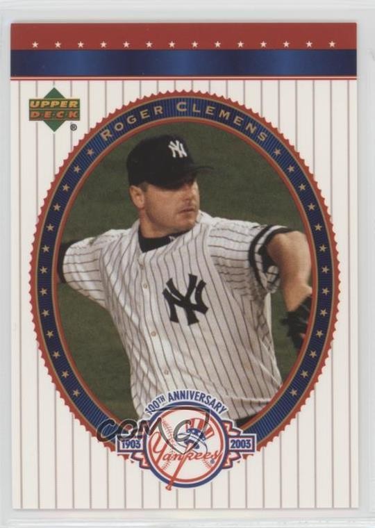 2003 Upper Deck Roger Clemens 300th Win Commemorative Roger Clemens #1 fm0