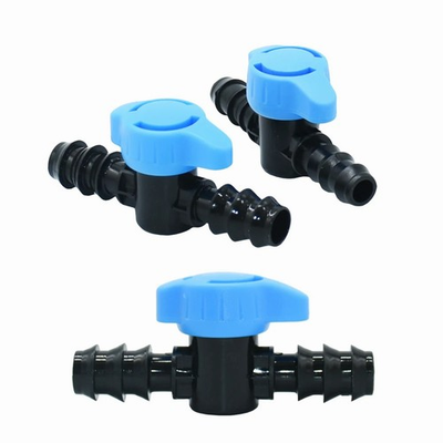 #ad Drip Irrigation 0.63 in 0.79 in PE Tube Hose Garden Tap Valve Connector Barb $23.99
