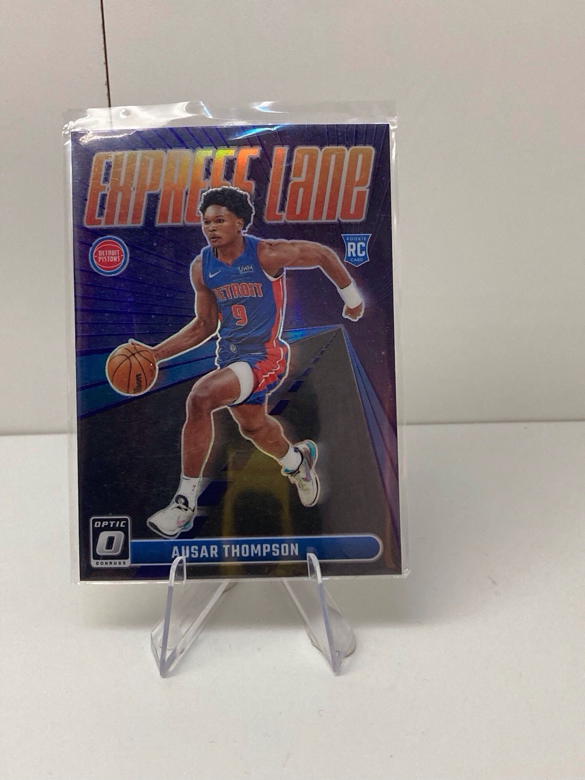 2023-24 Panini Donruss Optic - Express Lane Ausar Thompson #18 Purple Prizm (RC)