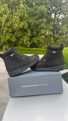 Lems Shoes Boulder Summit Waterproof Boots Coal M10 New MSRP $210