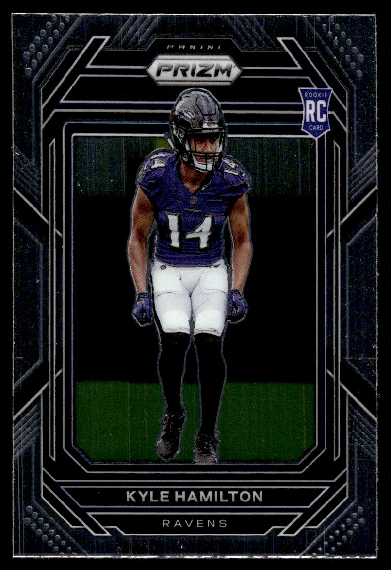 2022 Panini Prizm Kyle Hamilton RC Baltimore Ravens #342