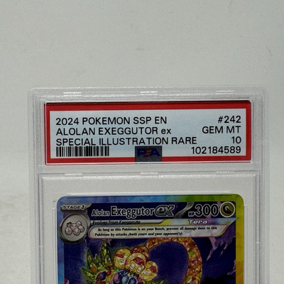 Alolan Exeggutor ex 242/191 Special Illustration Surging Sparks Pokemon PSA 10 | eBay Alolan Exeggutor ex 242/191 Special Illustration Surging Sparks Pokemon PSA 10 | eBay