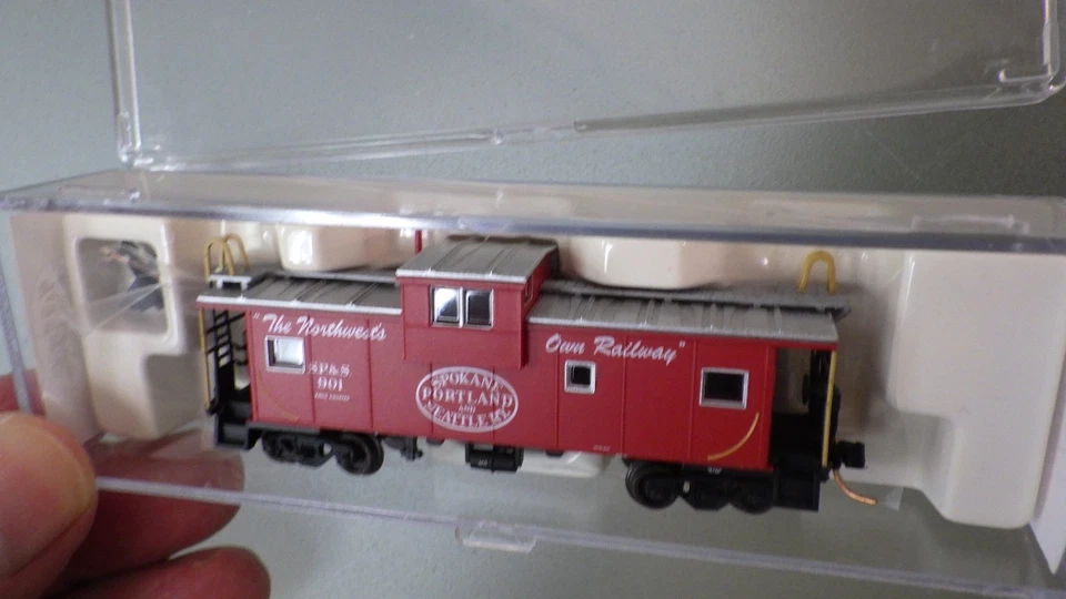 N-Atlas EV Caboose #901 Car Spokane Portland & Seattle SP&S in Box * MTL's New - Image 2 of 3