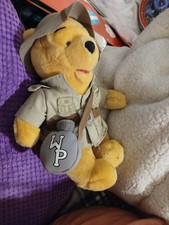 WD1 Disney World Exclusive Animal Kingdom Winnie The Pooh Safari Guide 10" Plush