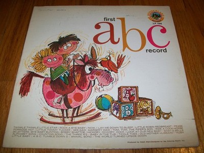 FIRST ABC RECORD LP - VERY GOOD CONDITION VERY RARE A.B.C. TWINKLE TWINKLE...
