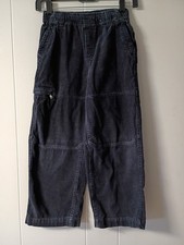 Children's Place Boys Blue Cargo Corduroy Drawstring Pants Size 7