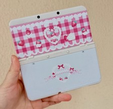 Sweetheart Milk Strawberry Fans Nintendo NEW 3DS Top Bottom Replacement Shell