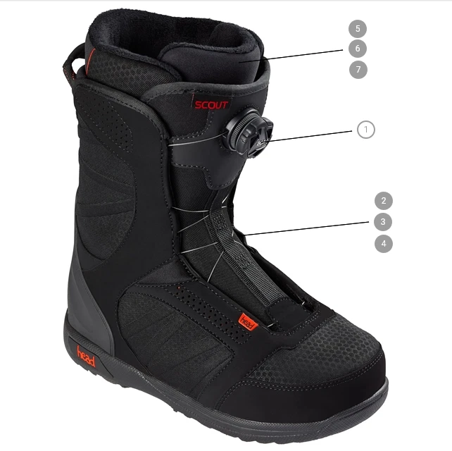HEAD 13.5 Size Ski & Snowboard Boots for Men for sale | eBay