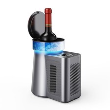 Wine Chiller Machine, Electric Wine Cooler Fridge for Red Wine, Drinking