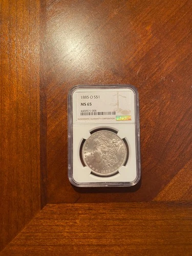1885-O Morgan Silver Dollar New Orleans NGC MS65 ...nice coin...