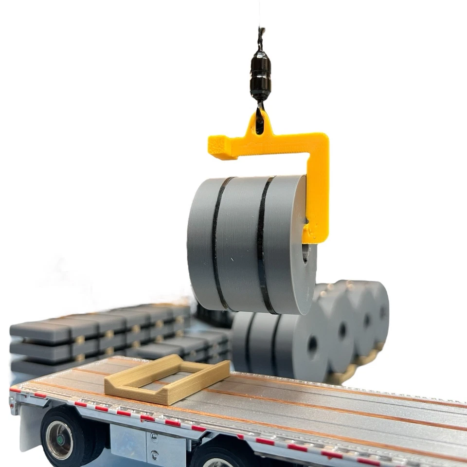 Kit de carga de bobina de acero con gancho de bobina de 40 toneladas Foto 2 de 4
