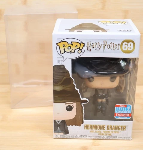 Funko Pop! Vinyl: Harry Potter Hermione Granger Sorting Hat #69 With Protector