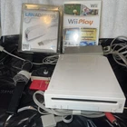 Nintendo Wii Console Vintage With Unopened LAN USB No Controllers Works