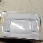 PYREX Clear Bread Loaf Pan Glass 1.5 Qt. 1.4 L. Excellent Condition ✅⭐️