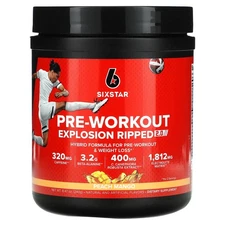 Pre-Workout Explosion Ripped 2.0, Peach Mango, 8.47 oz (240 g)