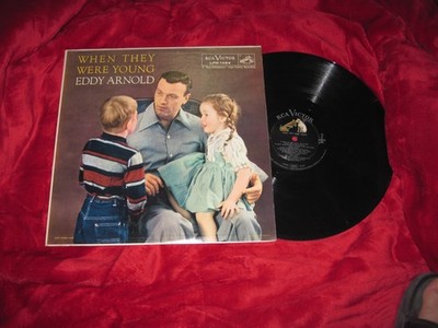 Eddy Arnold When They Were Young LPM-1484 RCA Victor VG+ 1957 RARE