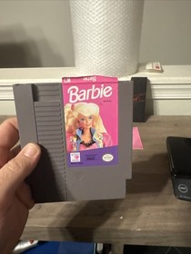 Barbie NES Game and Manual and Sleeve Tested