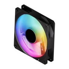 ARGB 120mm PWM Fan   High Performance 4-Pin PWM  3-Pin Addressable RGB LED