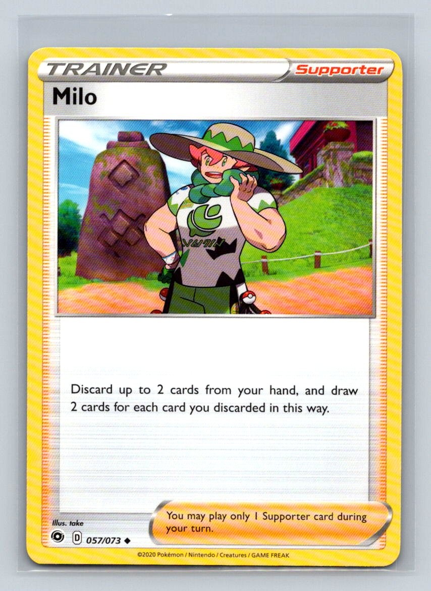 Milo #57/73 Champion's Path Uncommon - Pokemon Card D34
