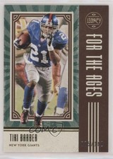 2020 Panini Legacy For the Ages Green 75/100 Tiki Barber #FTA-TB 0q1p