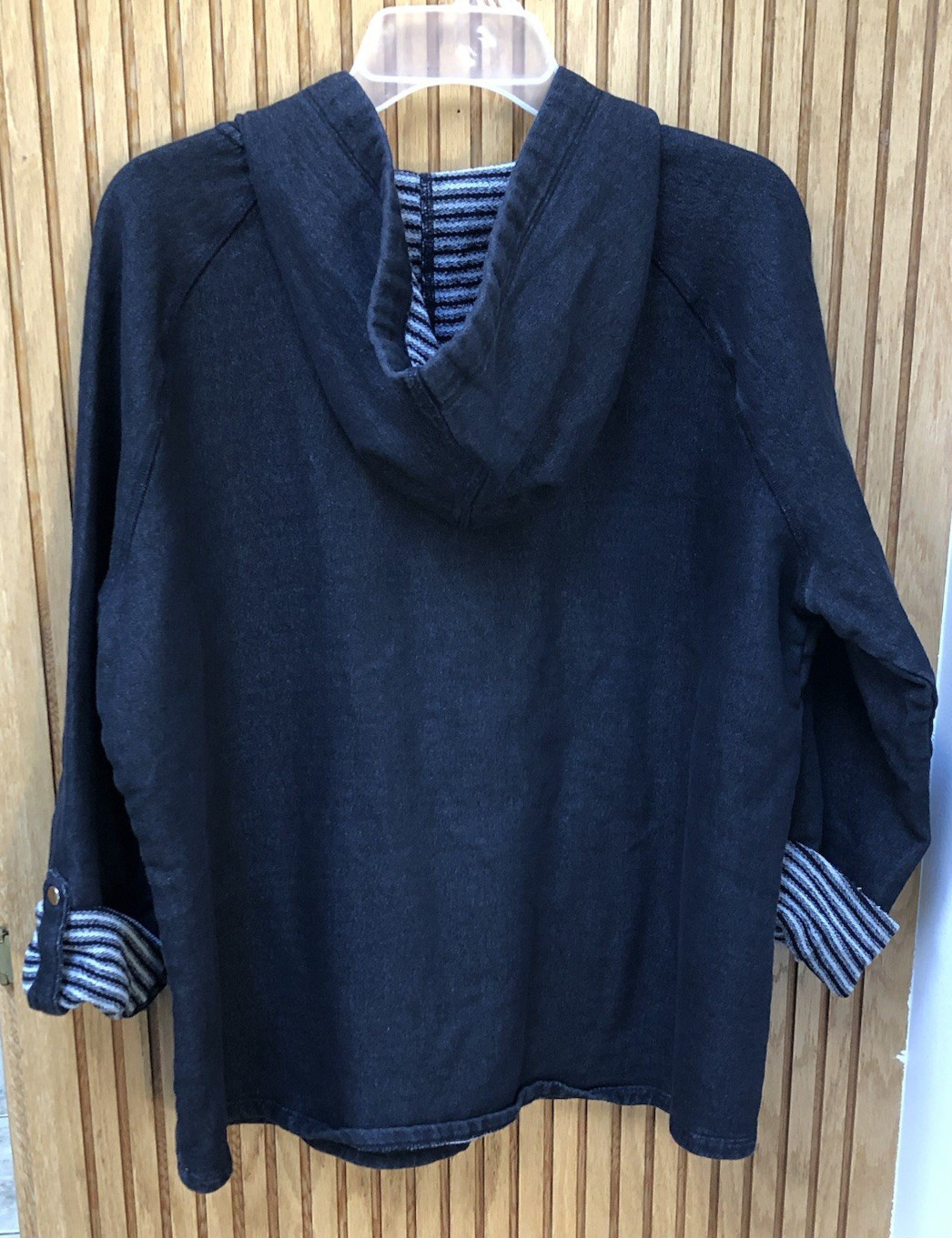 Ruby Rd. Zip Up Hooded Terry Lined Adjustable Sle… - image 2