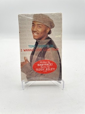 Sealed Tony Thompson I Wanna Love Like That Cassette Single 1995